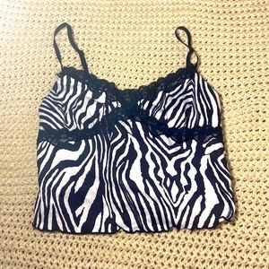 Animal Print Top size medium